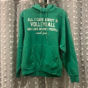 Volleyball sweatshirt